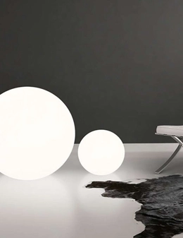 Oh! sfera luminosa da terra